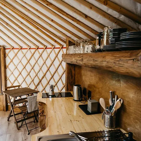 豪华帐篷 Jurta A Duna-parton Zebegény